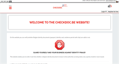 Desktop Screenshot of checkdoc.be
